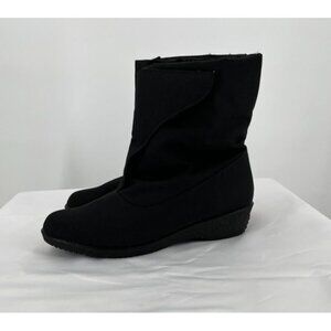 Toe Warmers Canada Mid Calf Boots Womens Sz 12 N Waterproof Insulated Hook  Loop